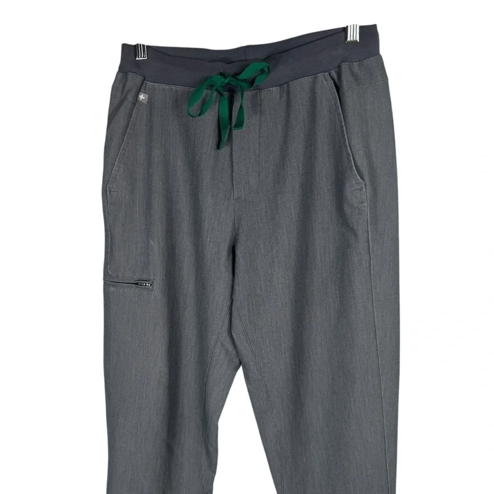 Figs Mens Graphite Straight Leg Scrub Pants, Size S
